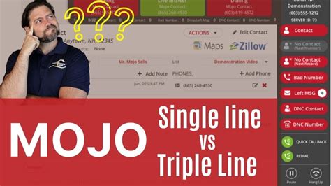 mojo triple dialer|When To Use The MOJO Triple Line Dialer vs The MOJO Sinlge。